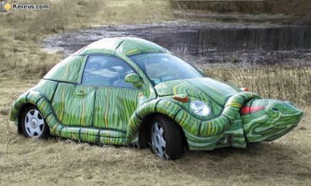 la tortue voiture