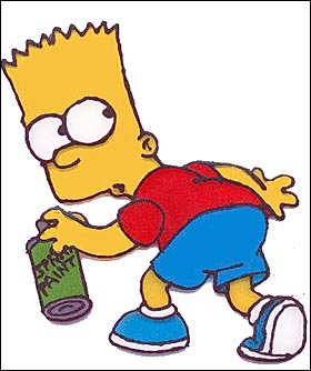 bart le tagueur